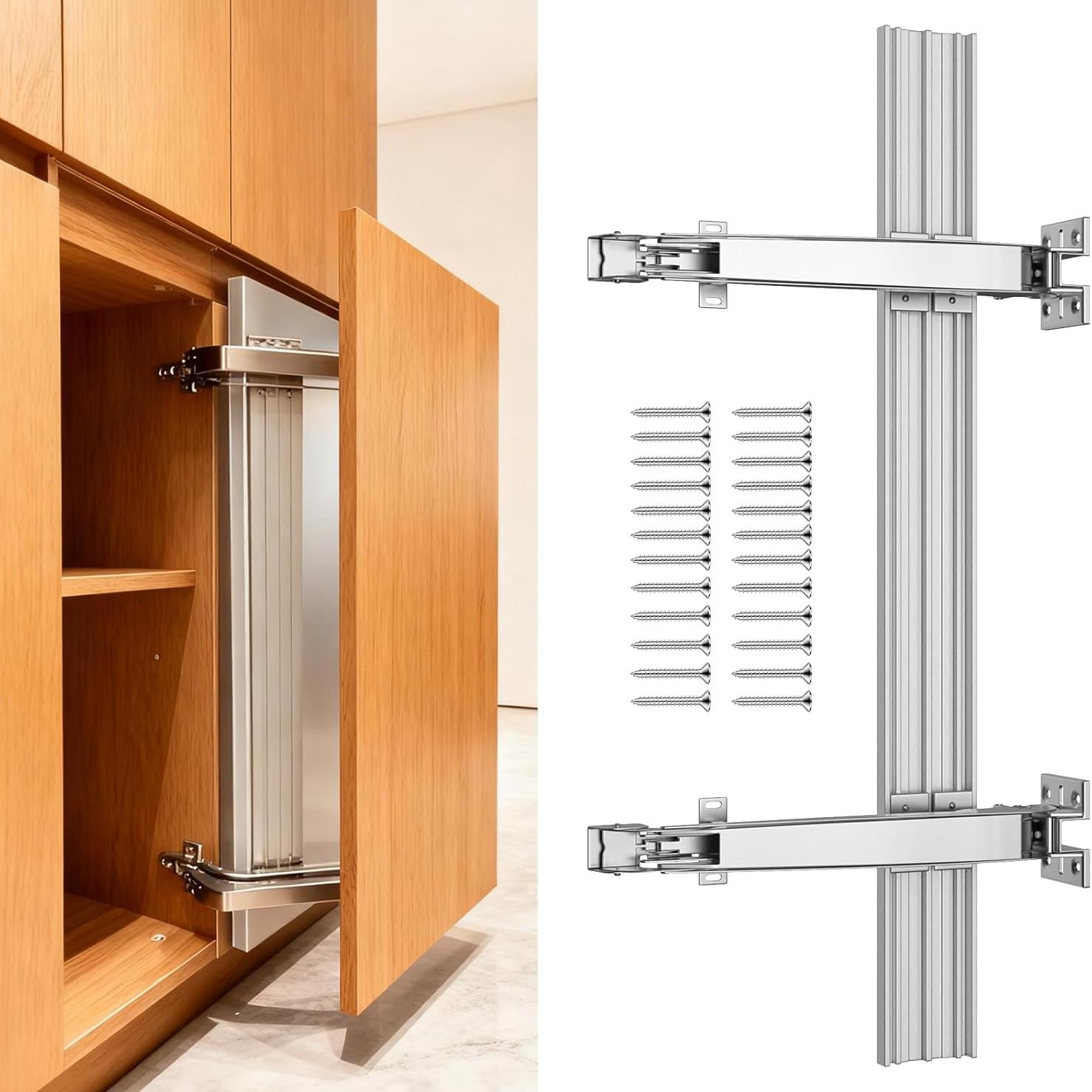 Heavy Duty Hidden Push to Open - огляд і ціна Cabinet Hinges