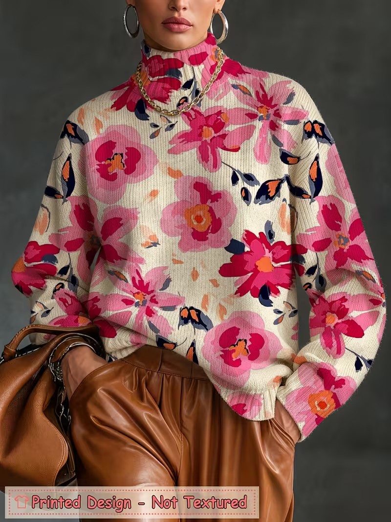 Women Turtleneck T shirt Gradi - огляд і ціна Wallpaper
