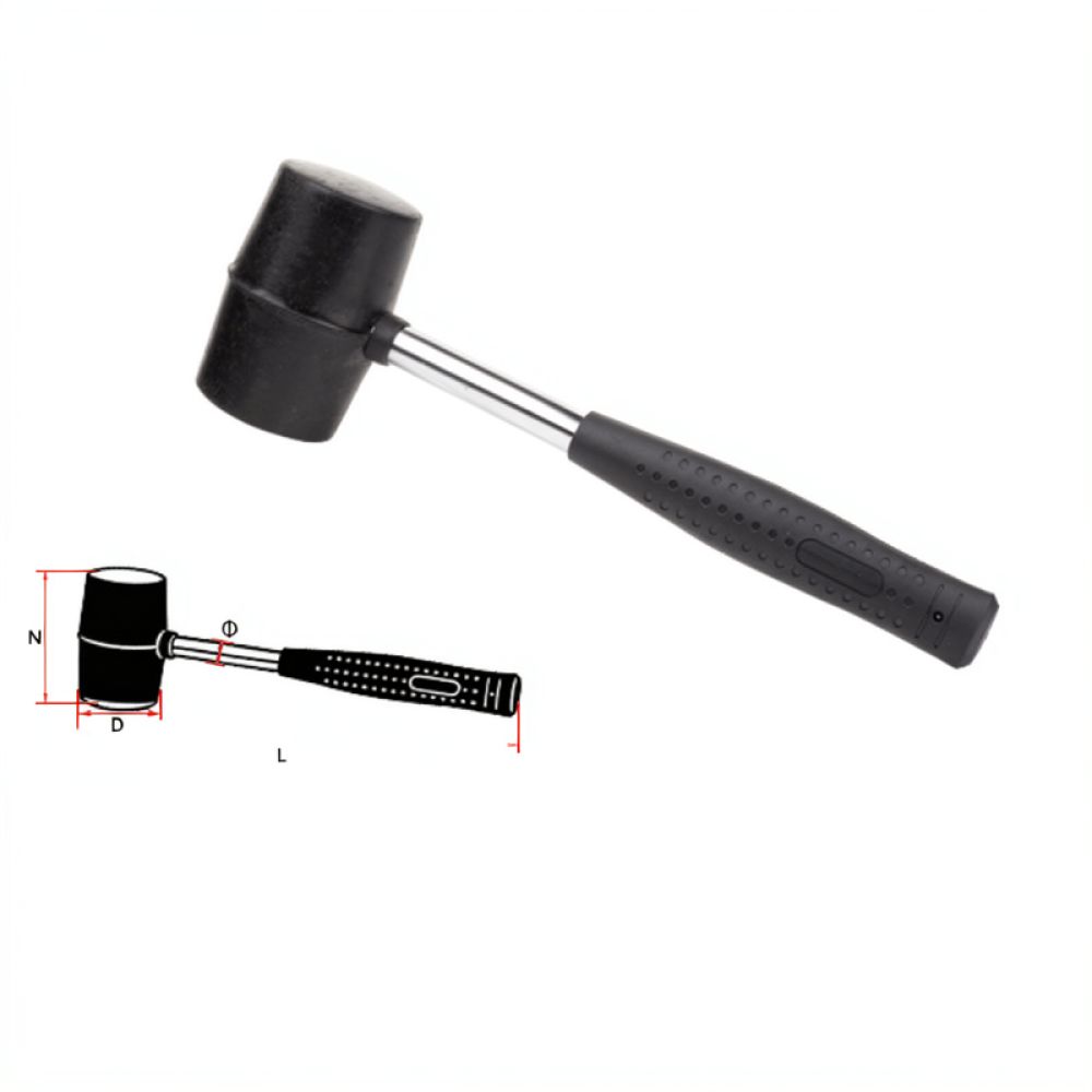 Ergonomic Rubber Mallet For Fu - огляд і ціна Home Improvement Mark