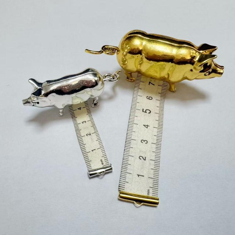 (Ce14)Antique Pig Mini Tape Me - огляд і ціна Tape Measure