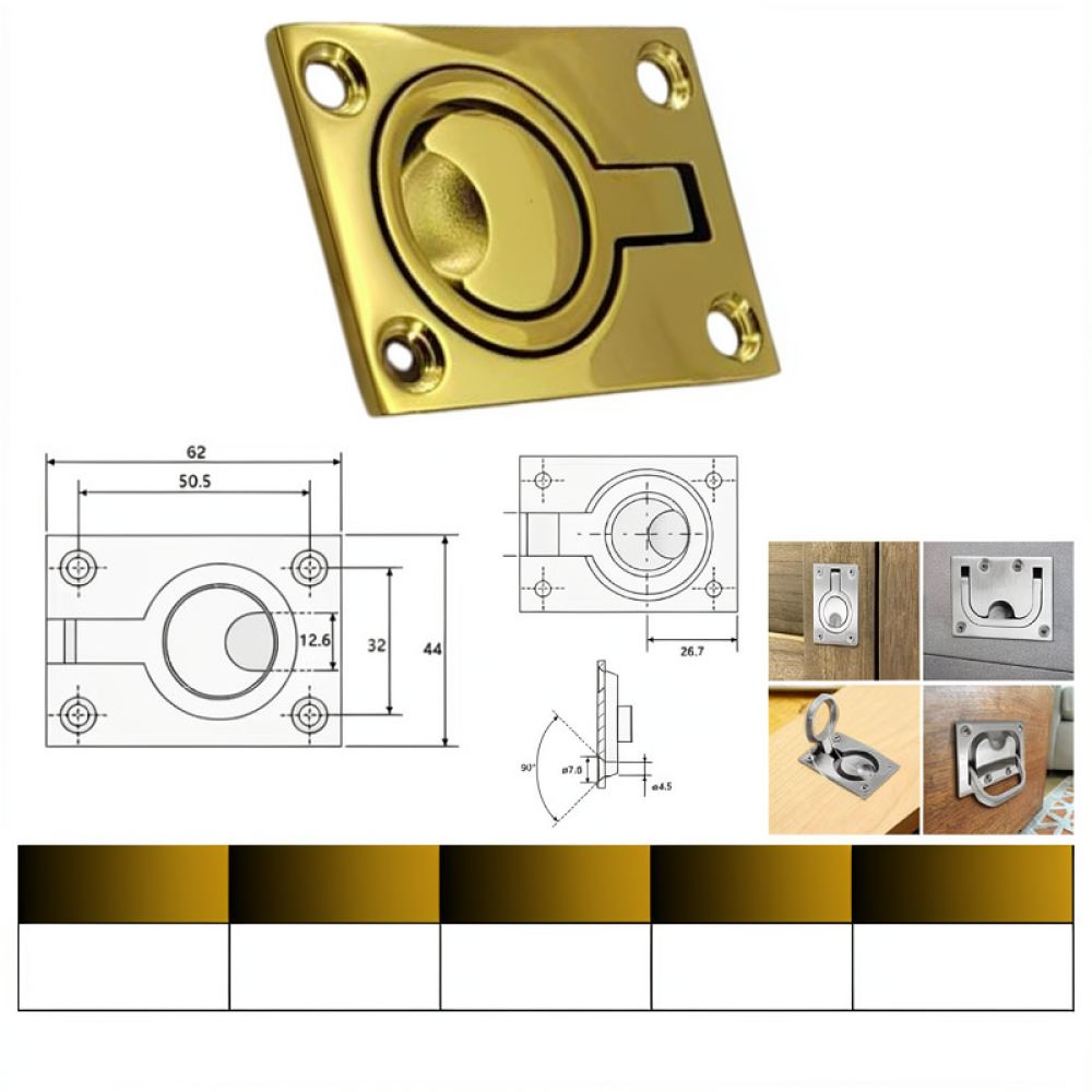 Stainless Steel 316 Flush Pull - огляд і ціна Door Handle