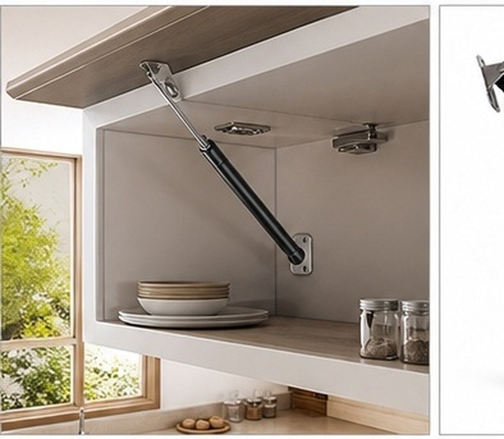2Pcs Gas Pressure Rod Hydrauli - огляд і ціна Cabinet Hinges