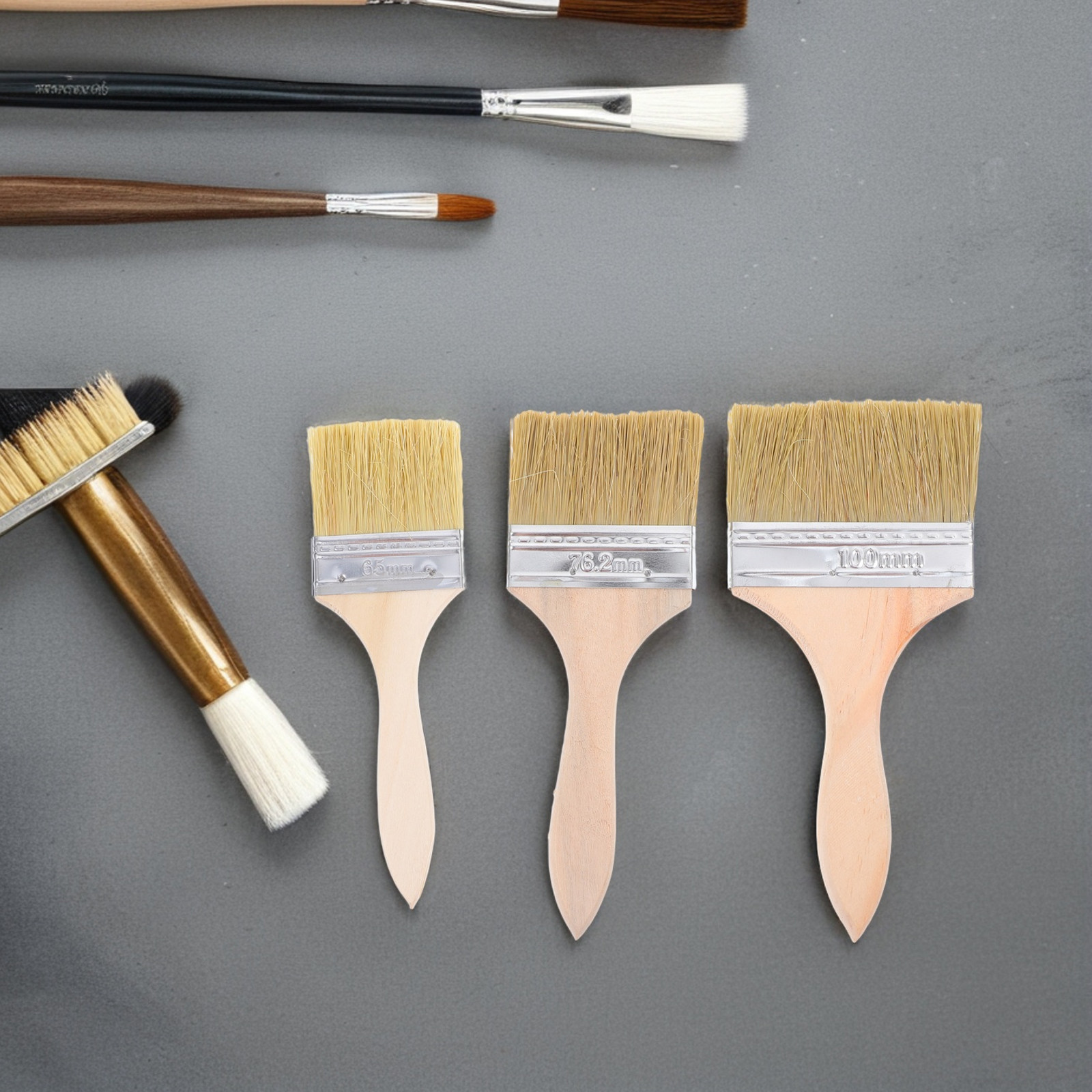 Thickened Wooden Handle Paint  - огляд і ціна Home Improvement Fence