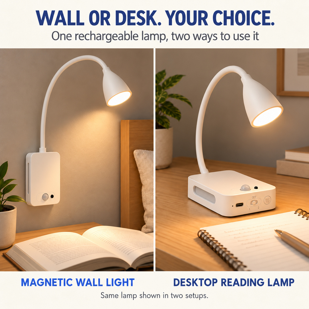 4000mAh Rechargeable Magnetic  - огляд і ціна Light Switch