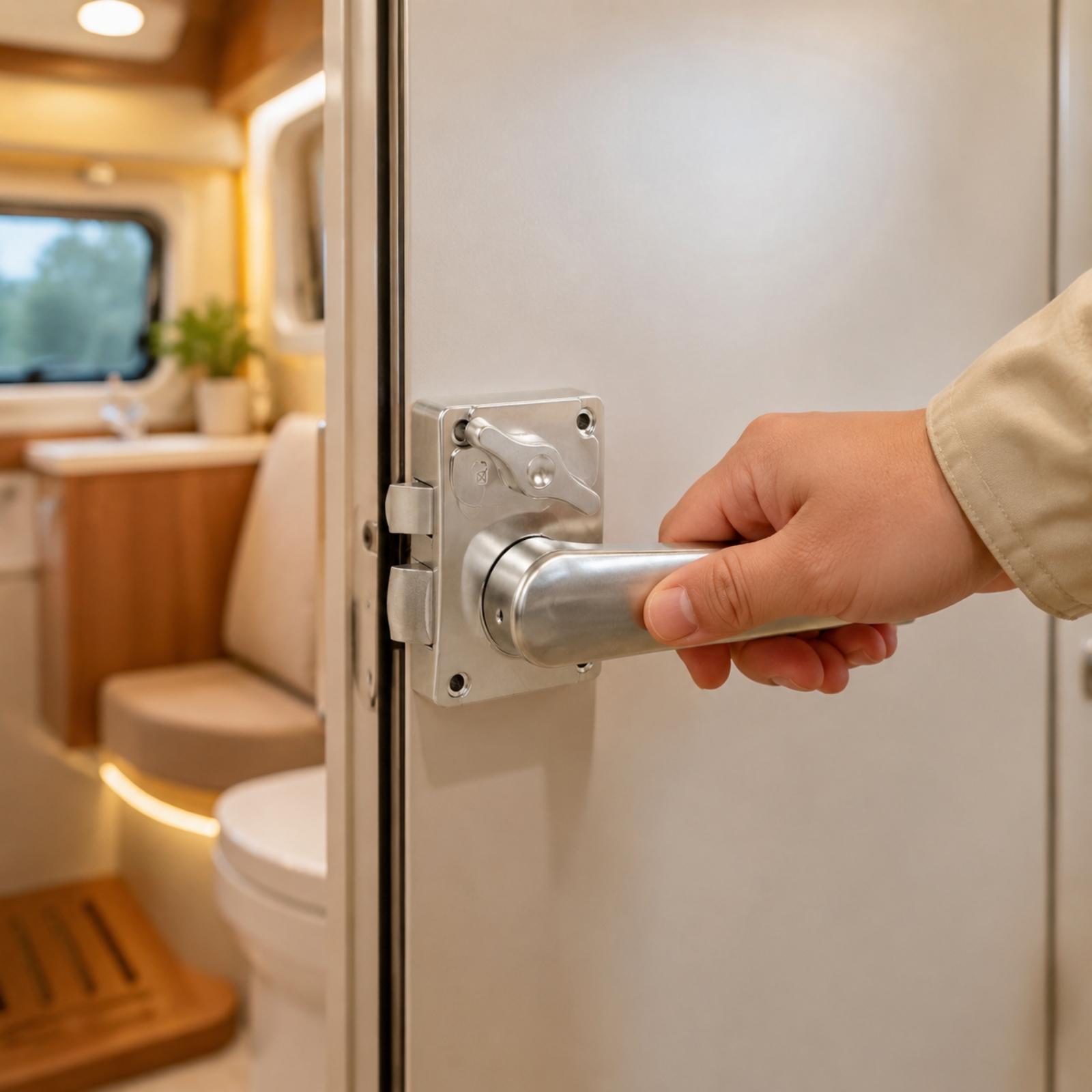 Camper Washroom Door Lock with - огляд і ціна Door Handle